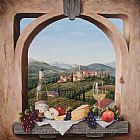 Barbara Paintings - Still Life With The Castello by Barbara Felisky